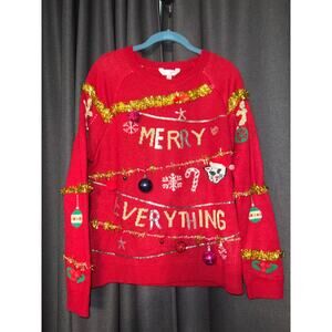Ugly Christmas Sweater Xmas Size Small